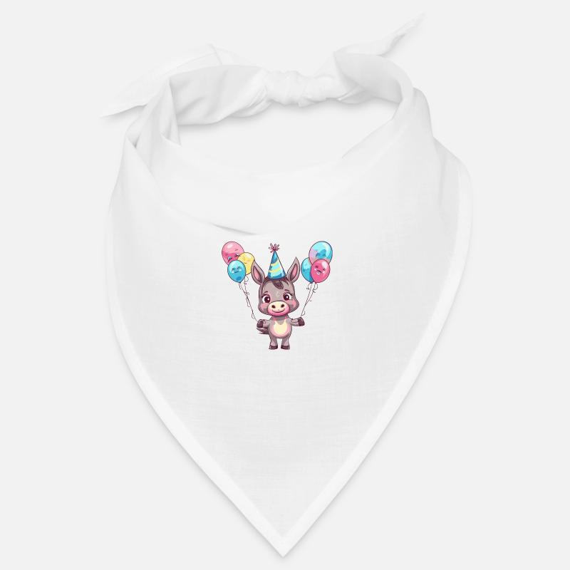 Donkey Birthday Baby Bandana