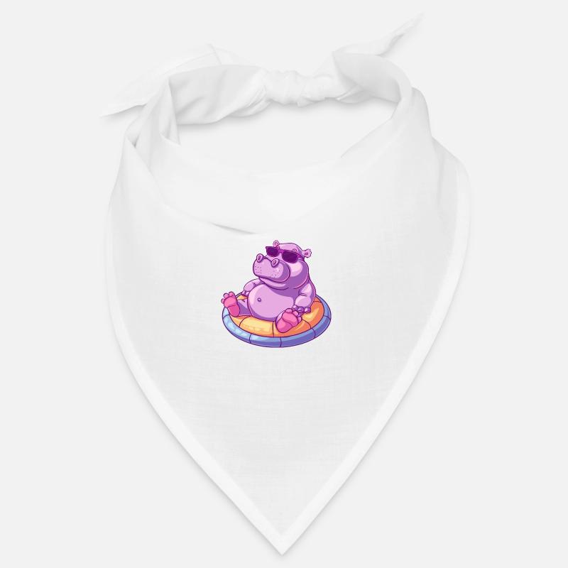 Nilpferd Comic Cool Bandana