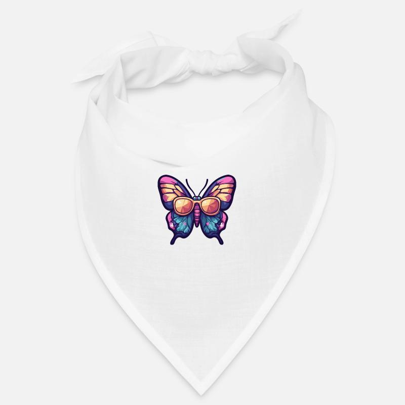 Butterfly Comic Holiday Bandana