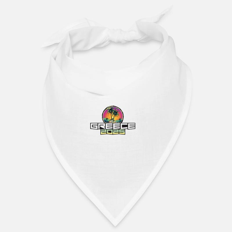 Greece 2025 Urlaub Palmen Bandana