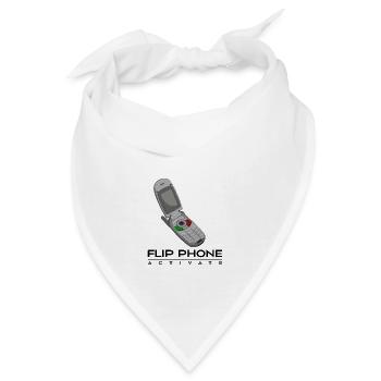 Flip Phone Activate Vintage & retro Old Flip Phone - Bandana - Weiß - Vorne