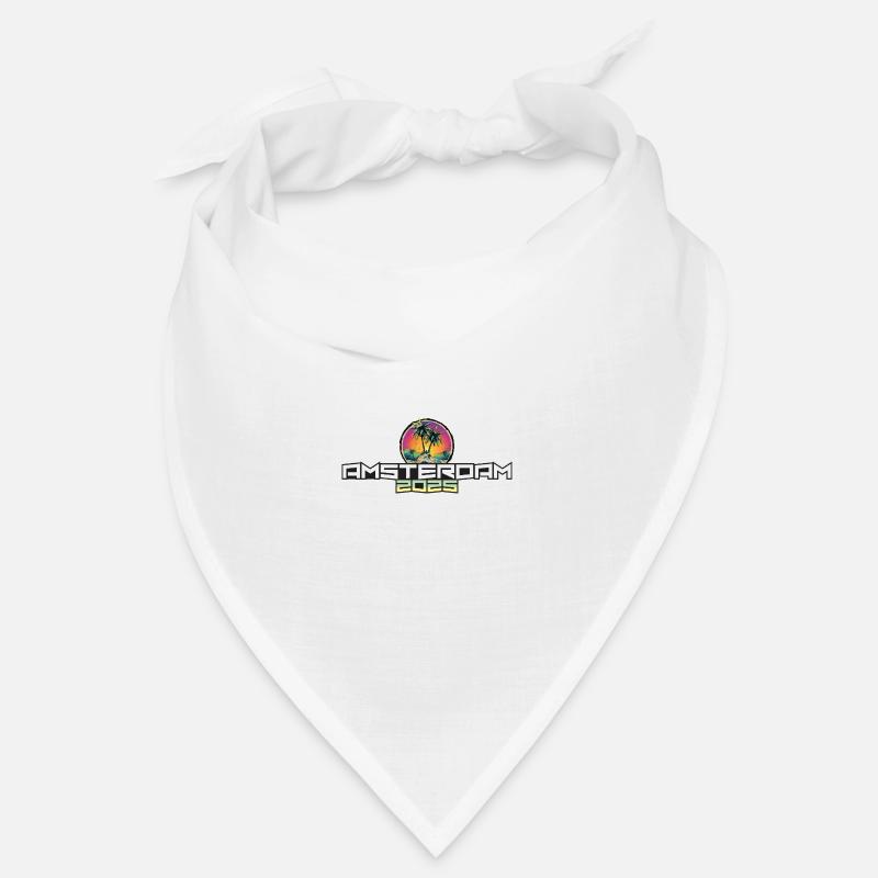 Amsterdam 2025 Holiday Palm Trees Bandana