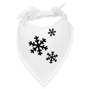 schnee / snow - Bandana - Weiß - Vorne