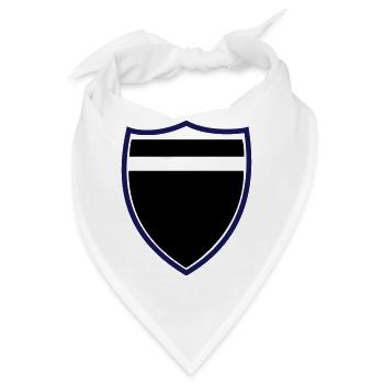 Wappen Coat of Arms - Bandana - Weiß - Vorne