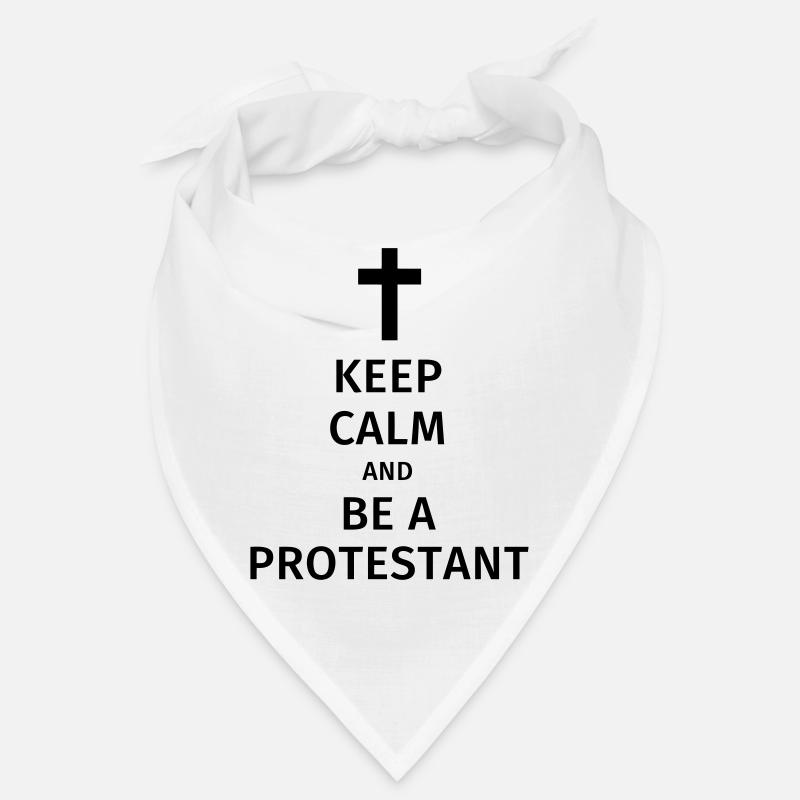 keep calm and be a protestant Bandana