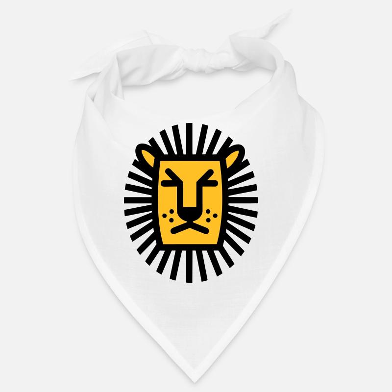 Lion - Lion - line drawing Bandana