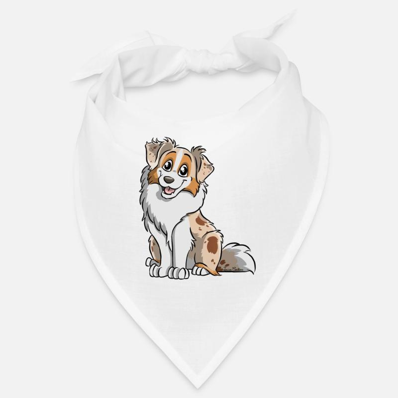 Red Merle Australian Shepherd Bandana