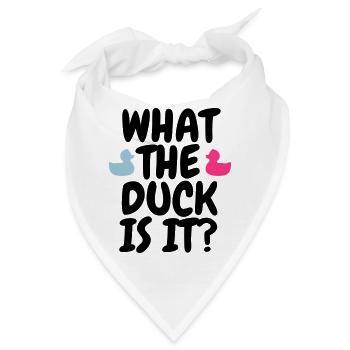 Gender Reveal Party - Bandana - Weiß - Vorne