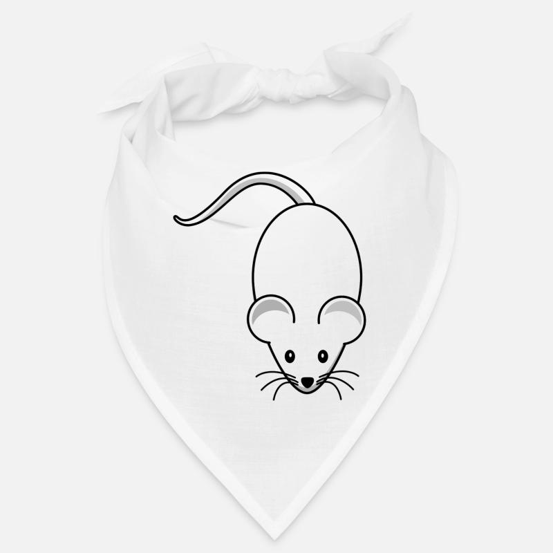 Maus,mäuschen,weisse maus Bandana