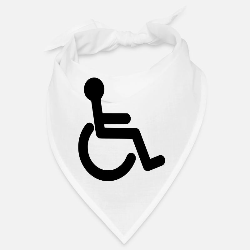 Basic wheelchair symbol # Bandana