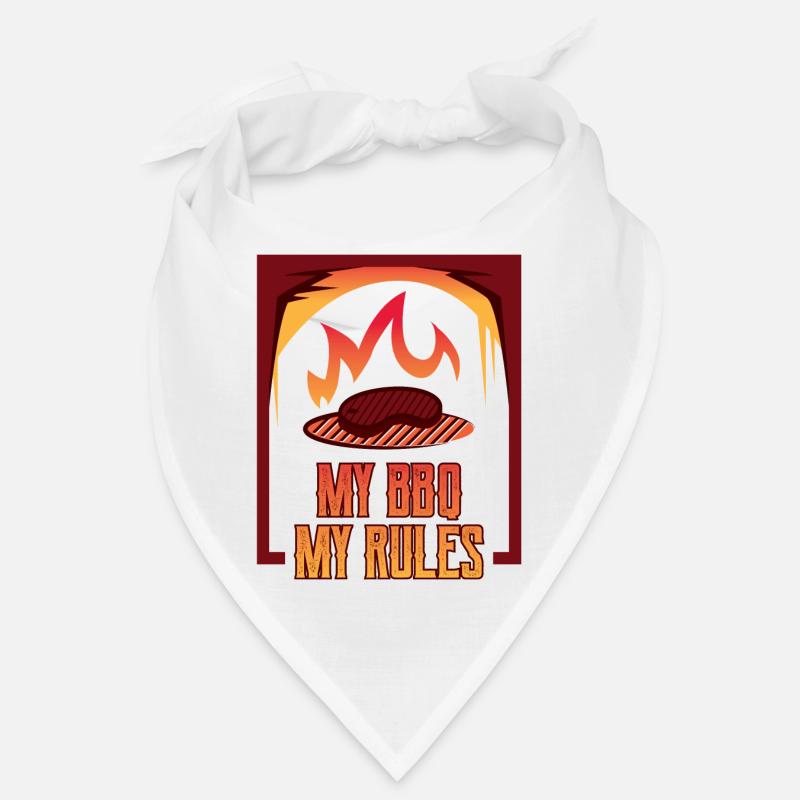 Grill BBQ My BBQ Regeln BBQ Lover Bandana