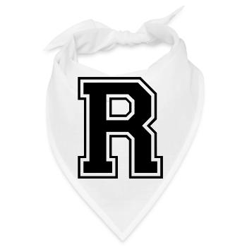 r - Bandana - Weiß - Vorne
