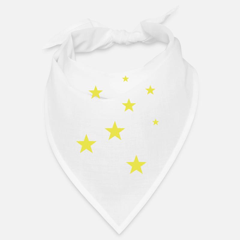 feu d'artifice - Bandana - blanc