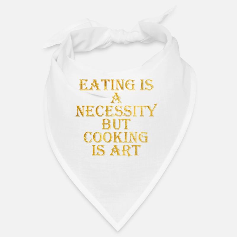 Cooking is Art Bandana