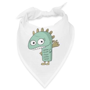 Monster - Bandana - Weiß - Vorne