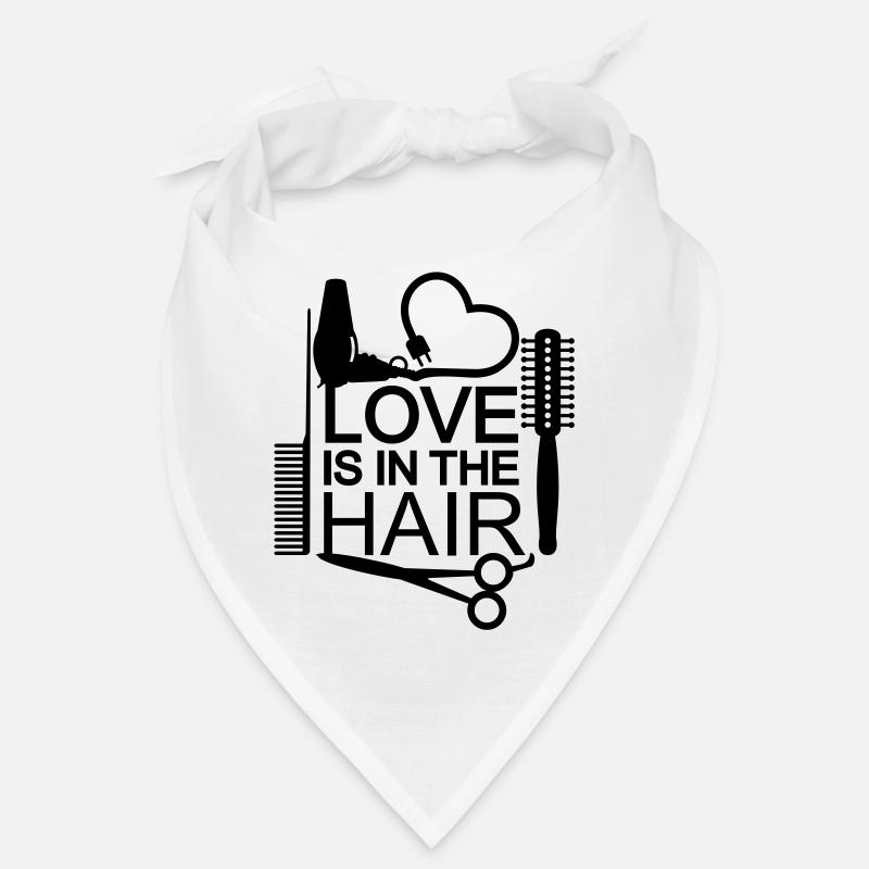 L'amour est dans les cheveux (coiffeur, 1c) Bandana