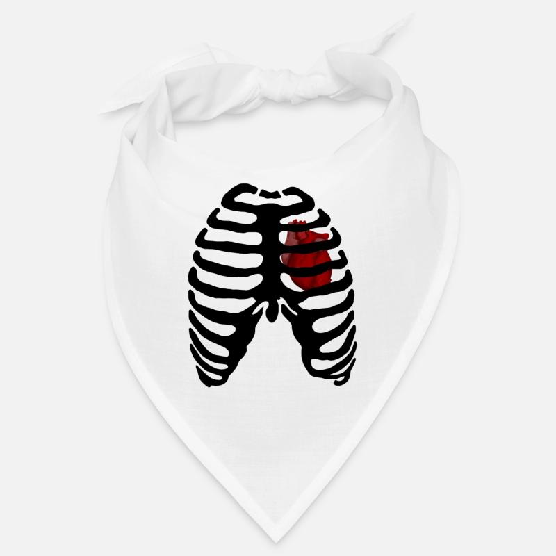 Rib cage Heart Bandana