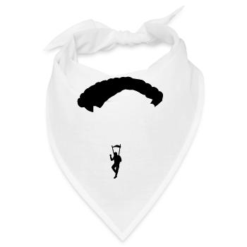 Fallschirm - Bandana - Weiß - Vorne