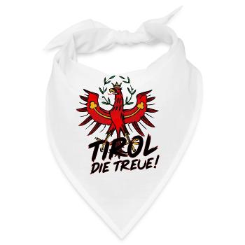 Tirol - Bandana - Weiß - Vorne