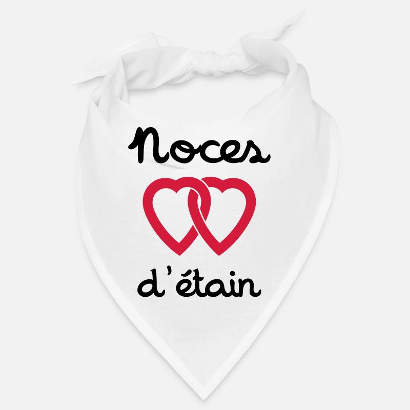 Noces d'étain Bandana
