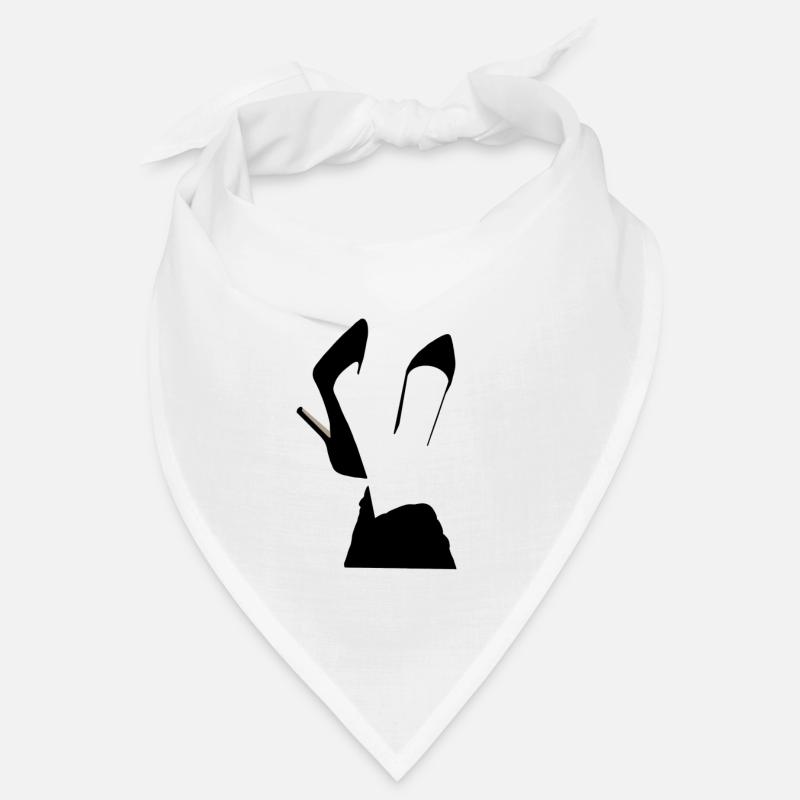 Silhouette de talons hauts – Style glamour Bandana