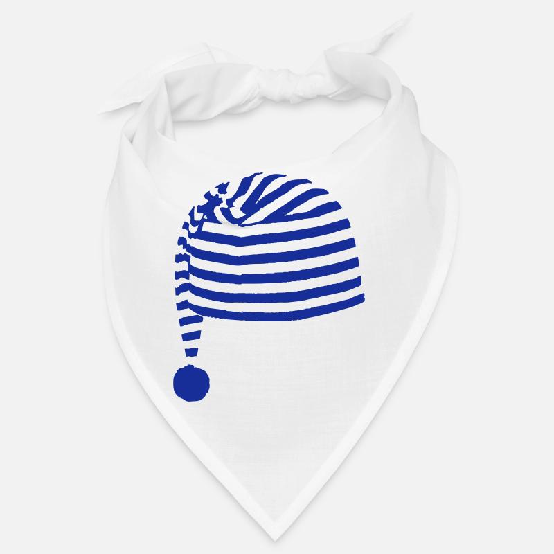 bonnet de nuit - Bandana - blanc