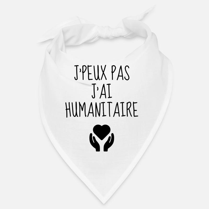 Bénévole / Humanitaire / Solidaire / Aide Bandana