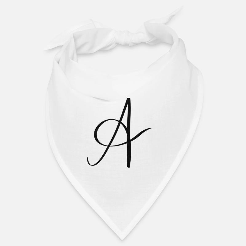 Letter a Bandana