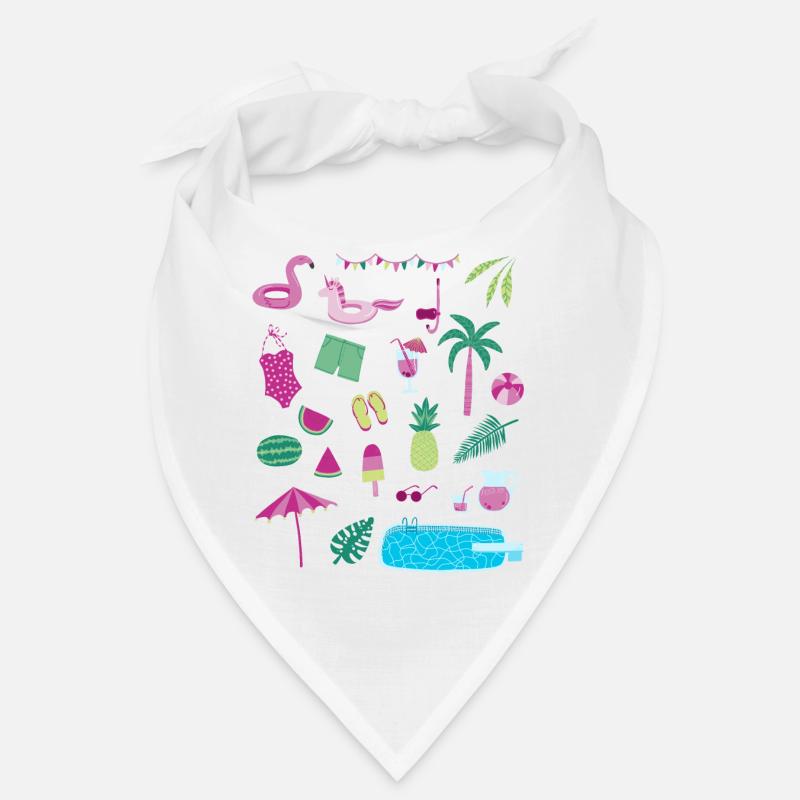 Fête de la piscine Bandana