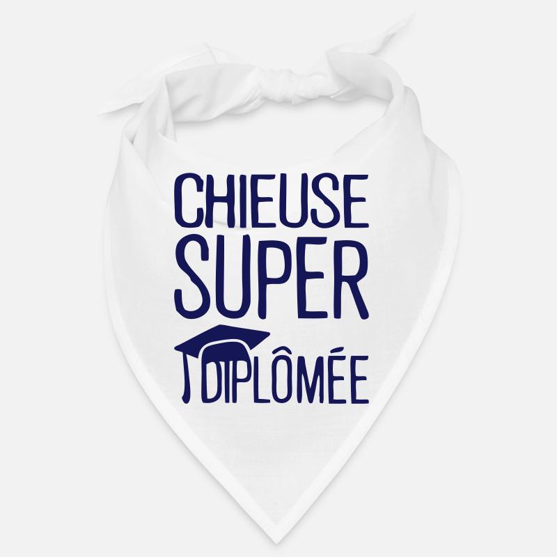 chieuse super diplomee citation humour Bandana
