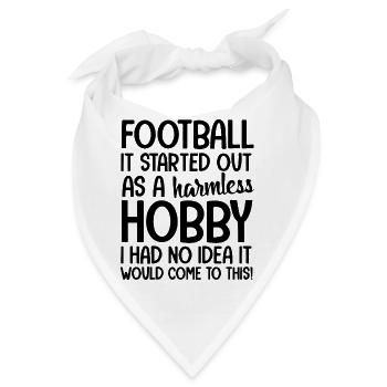 American Football - Bandana - Weiß - Vorne