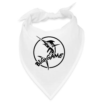 Angeln Fischen Big Game Marlin - Bandana - Weiß - Vorne