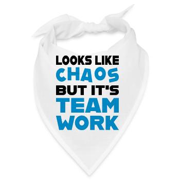 Teamwork - Bandana - Weiß - Vorne