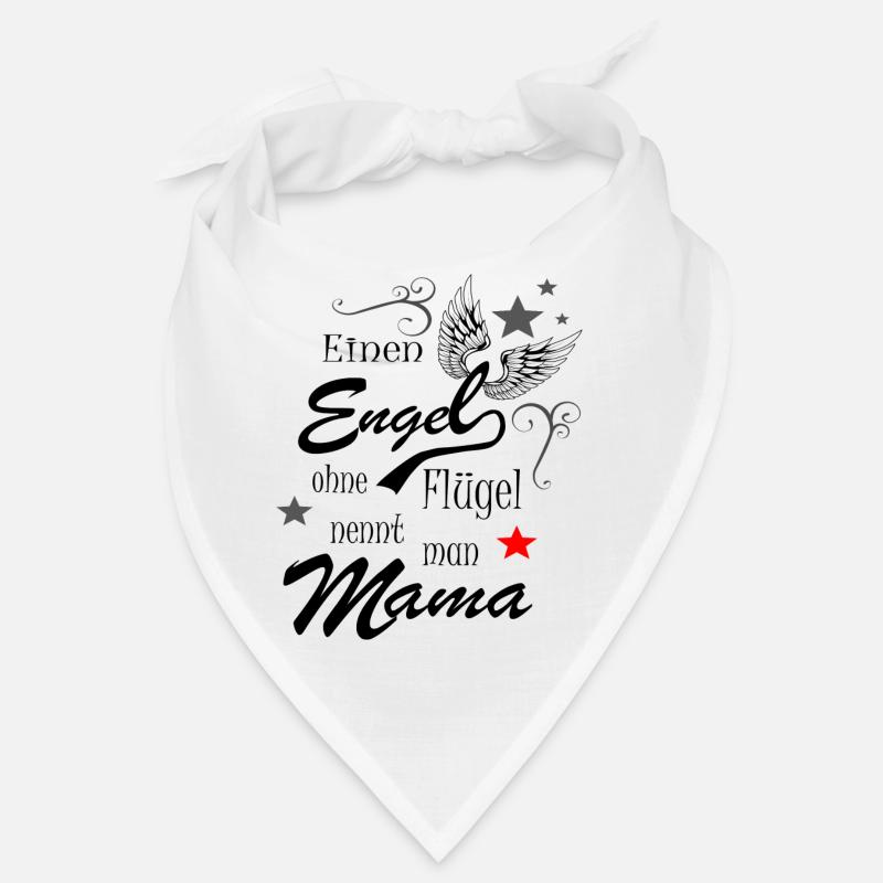 Mama Engel Flügel Muttertag Geschenk Spruch Bandana
