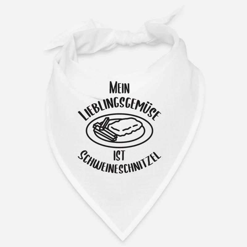 Lieblingsgemüse Schnitzel Fleischesser lustige Bandana