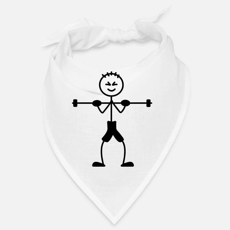 Musculation avec beaucoup de poids Bandana