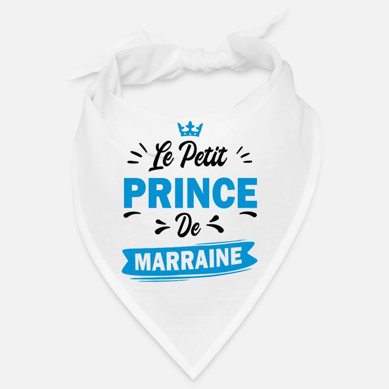 le Prince de marraine - Bandana - blanc