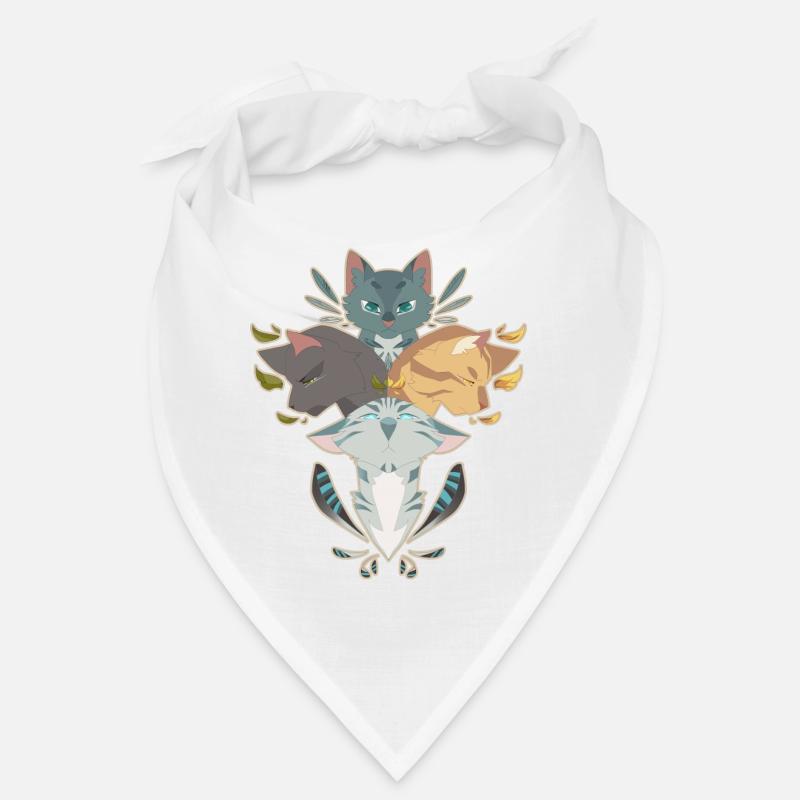 Jayfeather Häherfeder Chat Gris Warrior Cats Bandana