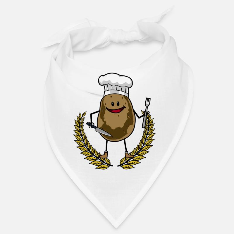 Potato Cook Kitchen Cooking Dining Restaurant Bandana