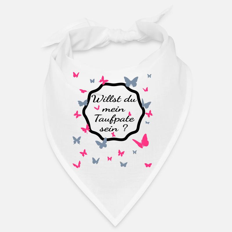 Willst du mein Taufpate sein ? - Taufpate werden Bandana