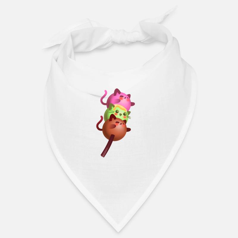 Cute Dango Cat Bandana