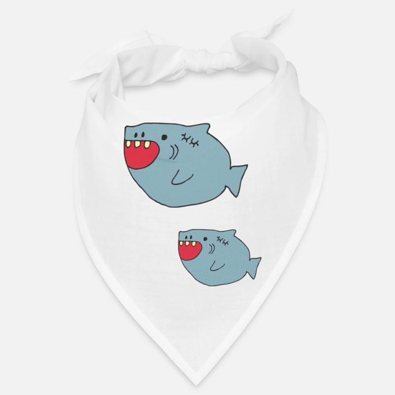 shark-fish father and son Bandana