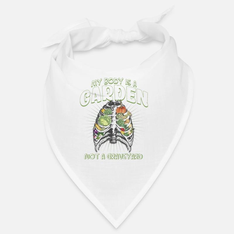 Mein Körper Ist Ein Garten, Kein Friedhof Vegan Bandana