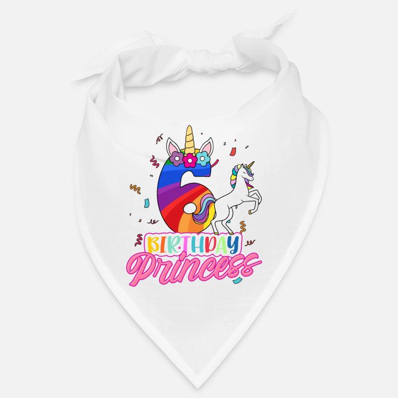 6. Geburtstag Mädchen Bandana