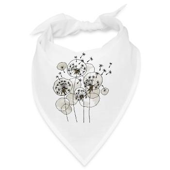Löwenzahn - Bandana - Weiß - Vorne