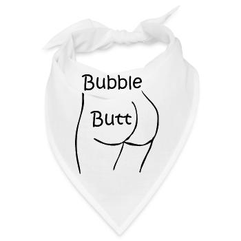 Poformen - Bubble Butt - Bandana - Weiß - Vorne
