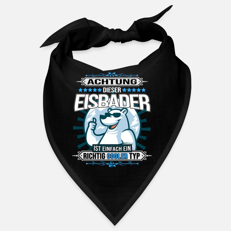eisbaden winterbader dieser eisbader eisbär polar Bandana