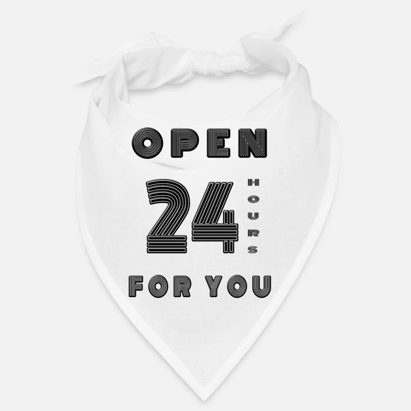 Ouvert 24 heures sur 24 pour votre service clientèle Entreprise Bandana