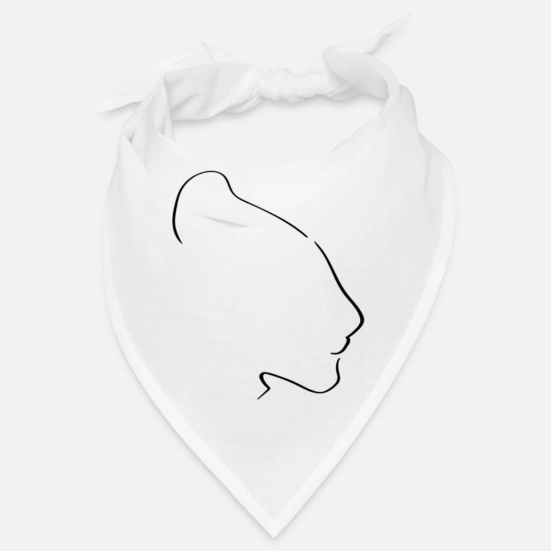 Lioness Line Art - Minimaliste Bandana