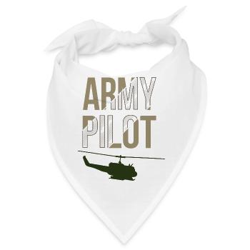 Armee Pilot - Bandana - Weiß - Vorne